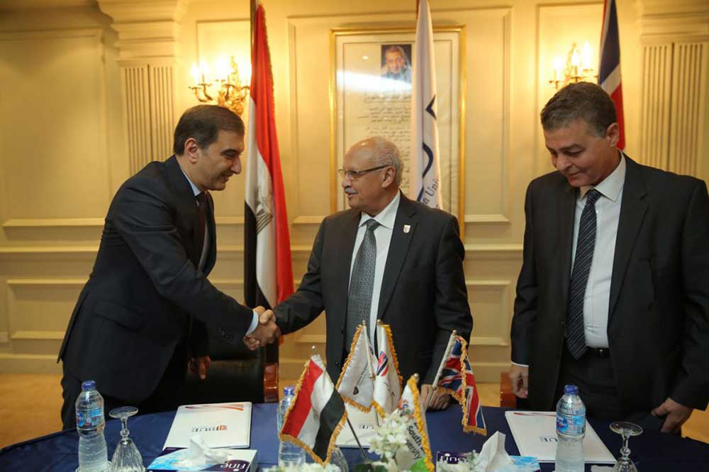 Andersen in Egypt signs a cooperation protocol with the BUE