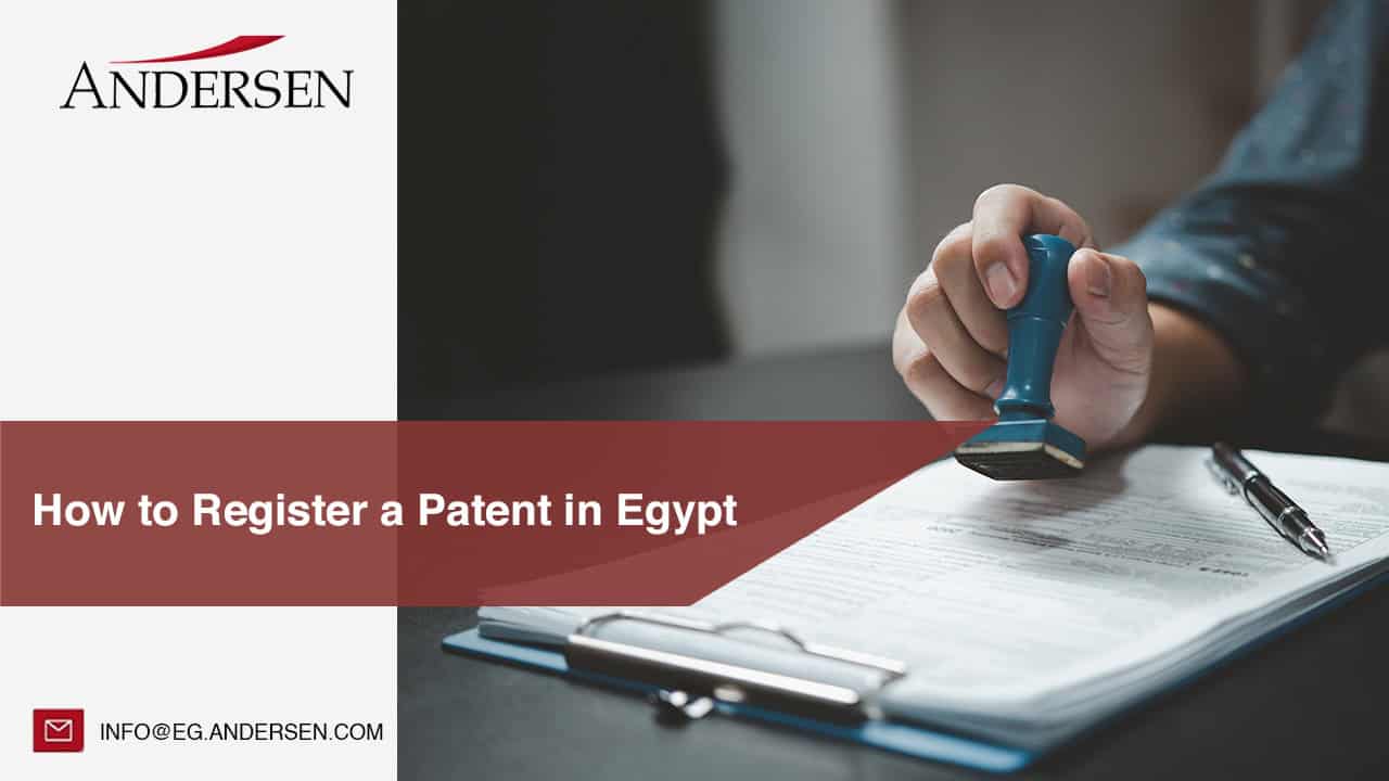 Register a patent in Egypt