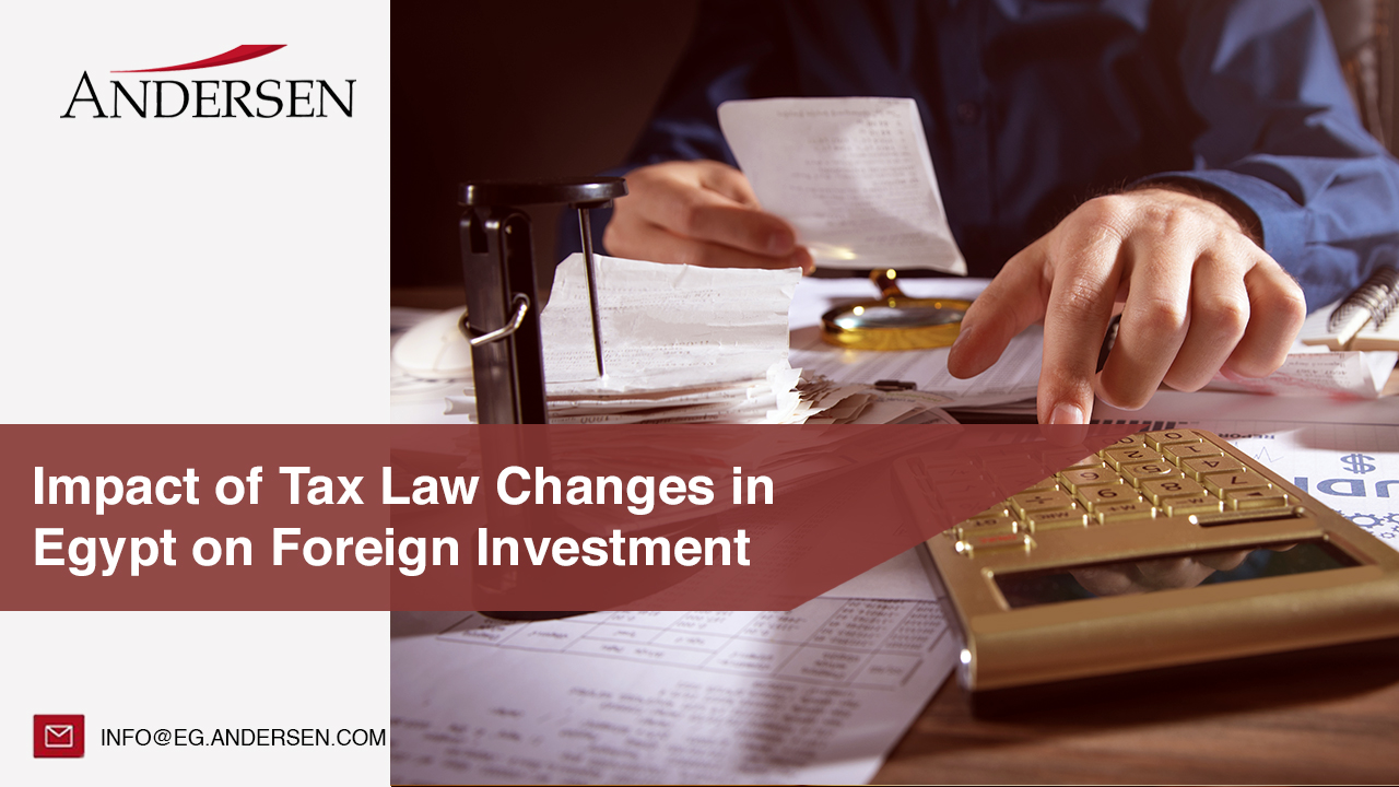 Tax Law Changes in Egypt