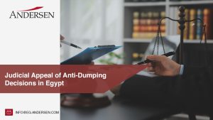 Judicial Appeal of Anti-Dumping