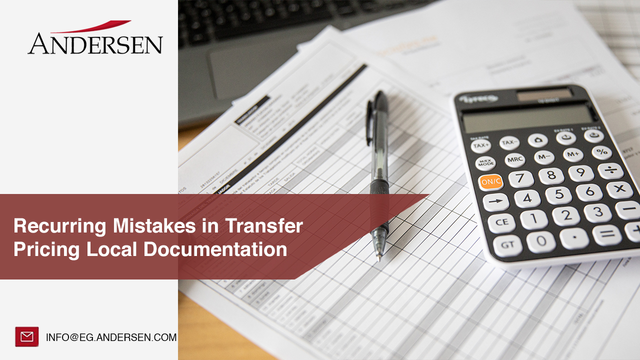 Transfer Pricing Local Documentation