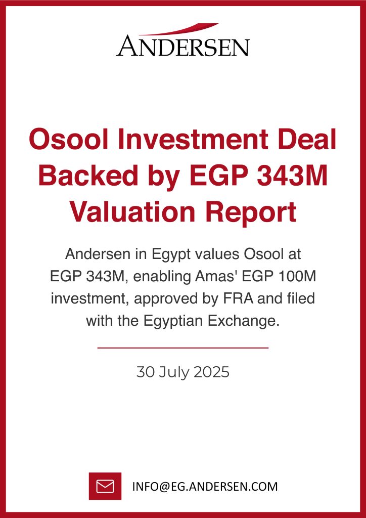 Osool Investment Deal Backed by EGP 343M Valuation Report