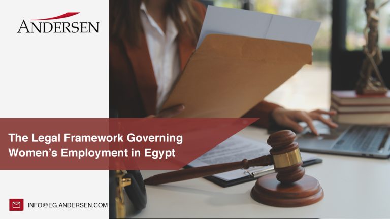 The Legal Framework Governing Women’s Employment in Egypt